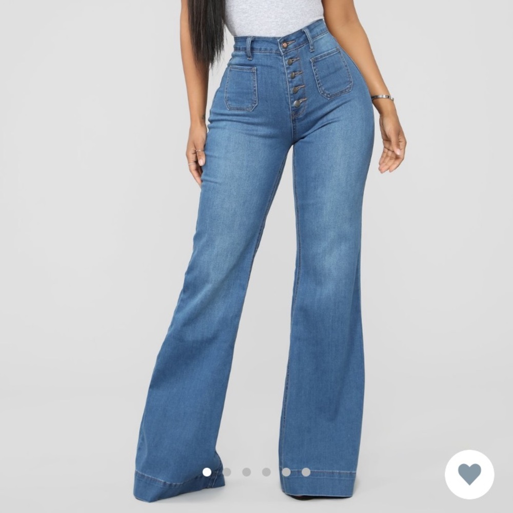 High Rise Flare Jeans